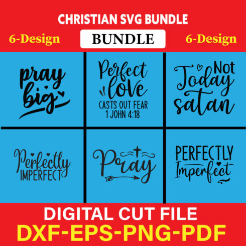 Christian T-shirt Design Bundle Vol-19 cover image.