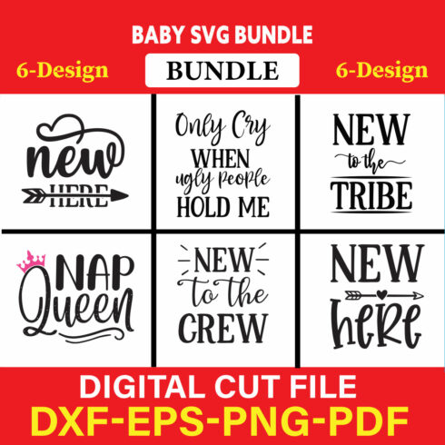 Baby T-shirt Design Bundle Vol-14 cover image.