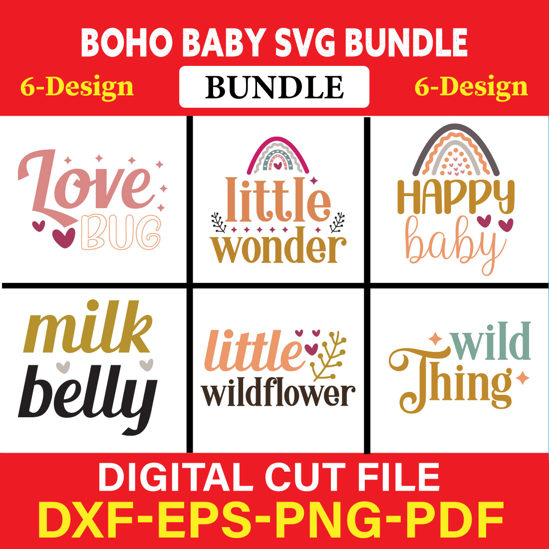 Baby Svg Bundle - Baby Girl Bundle Vol-04 cover image.