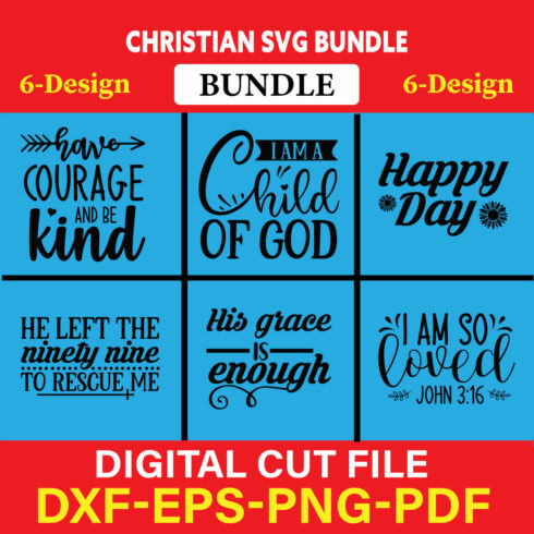 Christian T-shirt Design Bundle Vol-11 cover image.