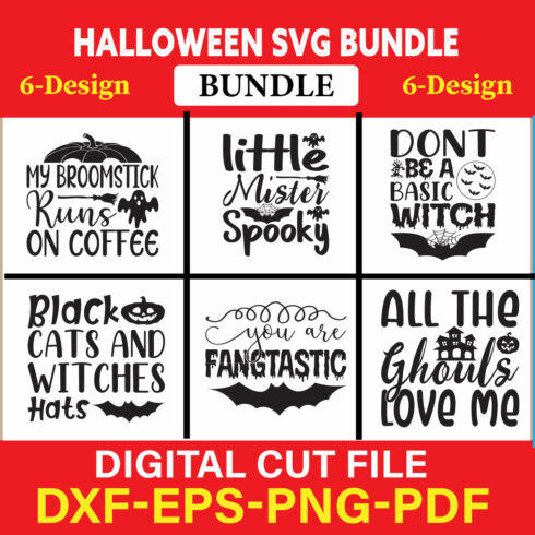 Halloween Svg Bundle, Halloween Bundle, Witch svg, Ghost svg, Pumpkin svg, Halloween Vector, Cricut, Funny Mom Svg Vol-13 cover image.