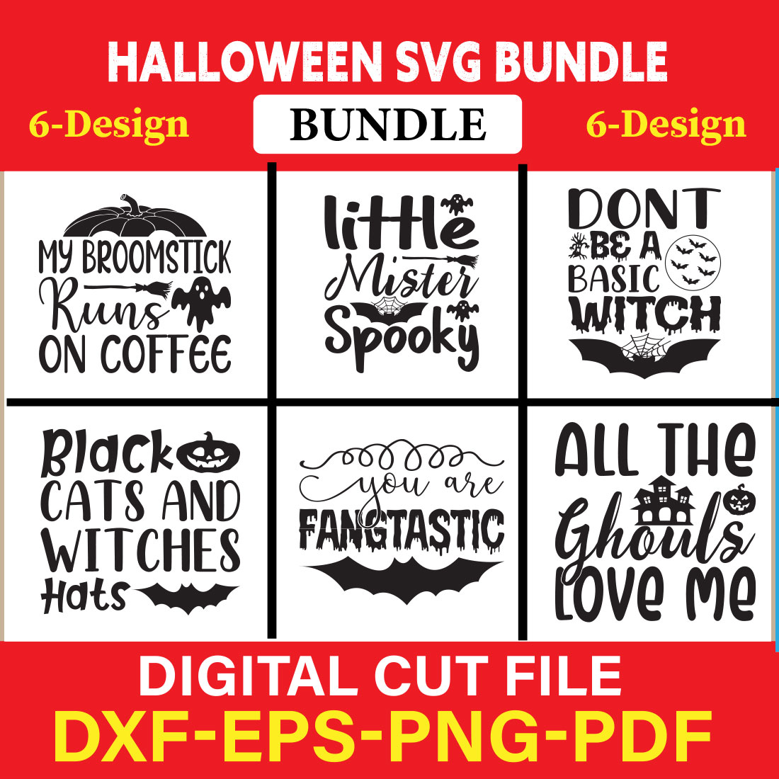 Halloween Svg Bundle, Halloween Bundle, Witch svg, Ghost svg, Pumpkin svg, Halloween Vector, Cricut, Funny Mom Svg Vol-13 cover image.