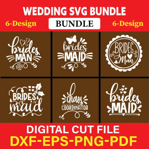 Wedding T-shirt Design Bundle Vol-13 cover image.