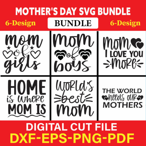 Mother's Day T-shirt Design Bundle Vol-10 cover image.