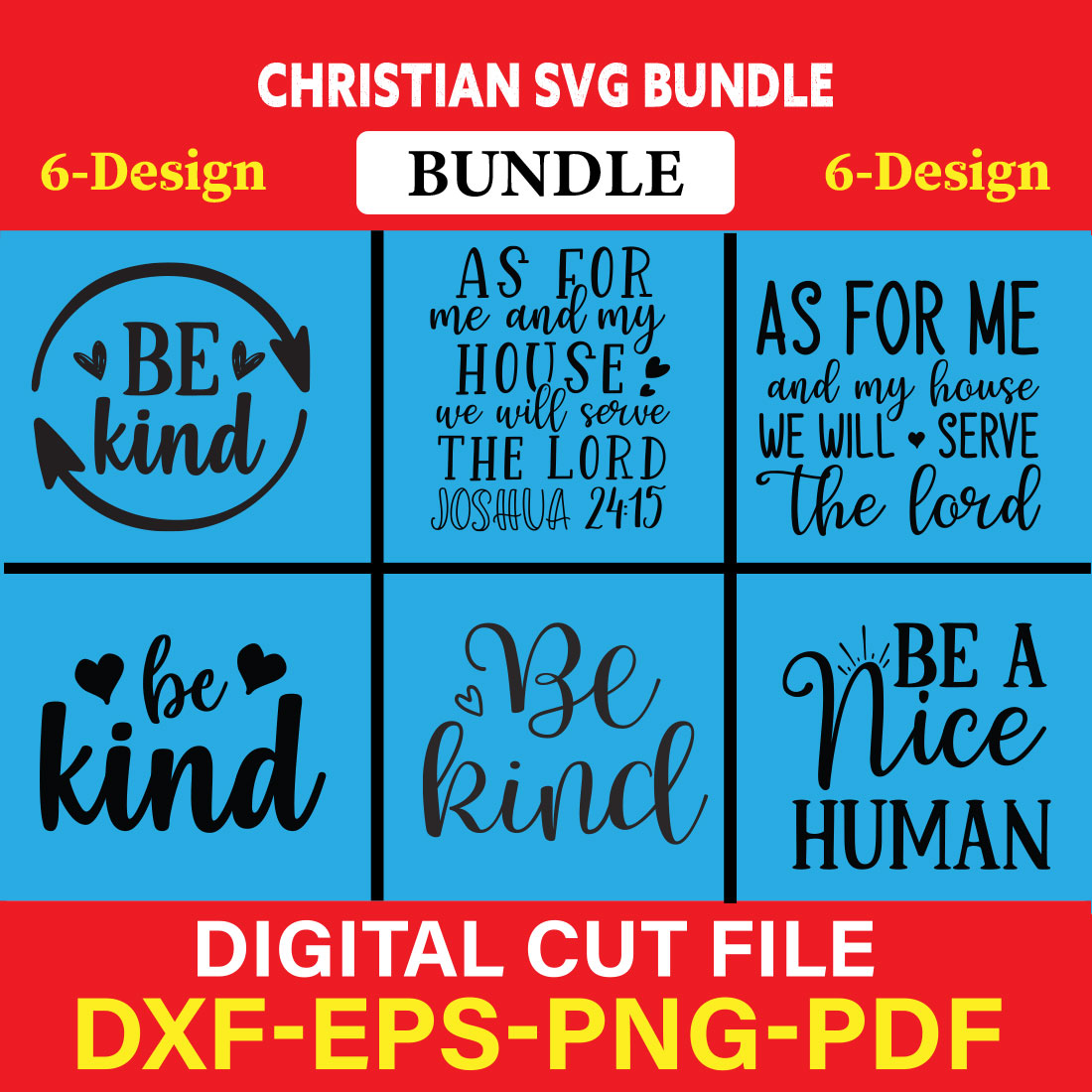 Christian T-shirt Design Bundle Vol-4 cover image.