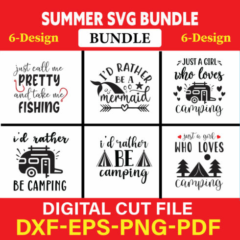 Summer T-shirt Design Bundle Vol-10 cover image.