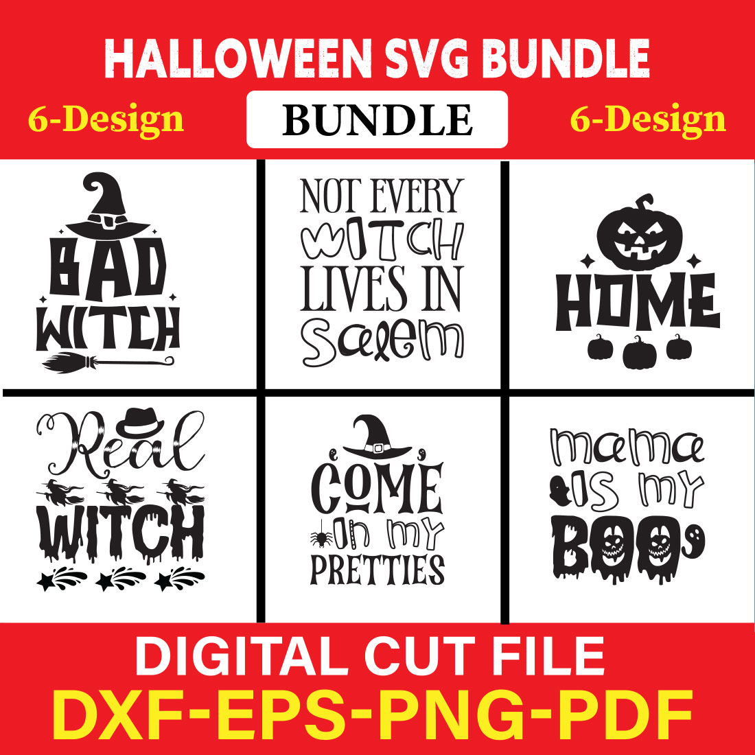 Halloween T-shirt Design Bundle Vol-13 cover image.