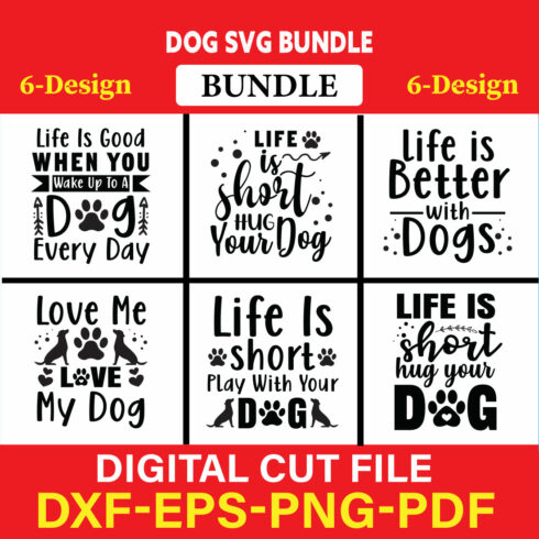 Dog T-shirt Design Bundle Vol-15 cover image.