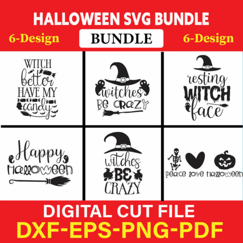 Halloween T-shirt Design Bundle Vol-16 cover image.