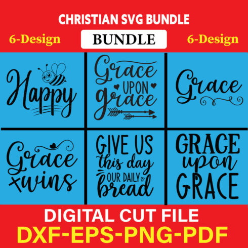 Christian T-shirt Design Bundle Vol-10 cover image.