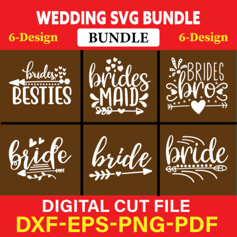 Wedding T-shirt Design Bundle Vol-12 cover image.