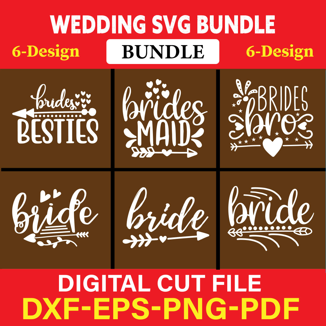 Wedding T-shirt Design Bundle Vol-12 cover image.