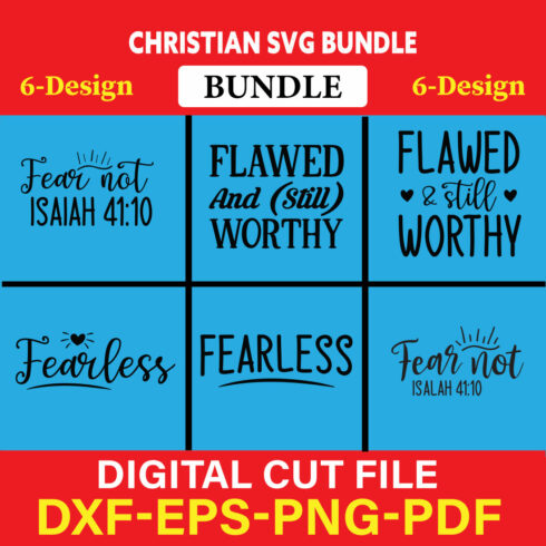 Christian T-shirt Design Bundle Vol-8 cover image.