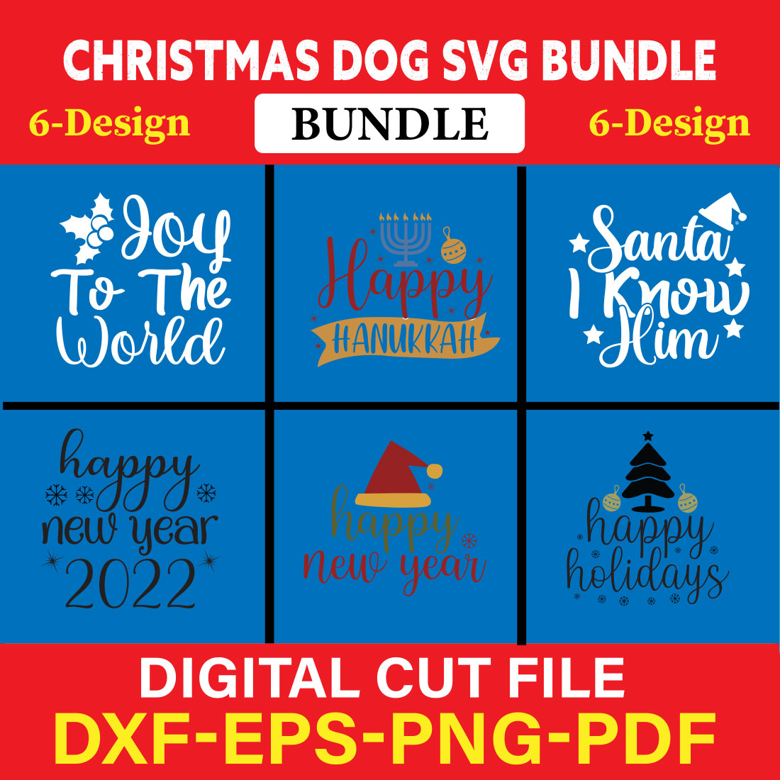 Christmas SVG Bundle / Funny Christmas SVG / Cut File vol-09 cover image.