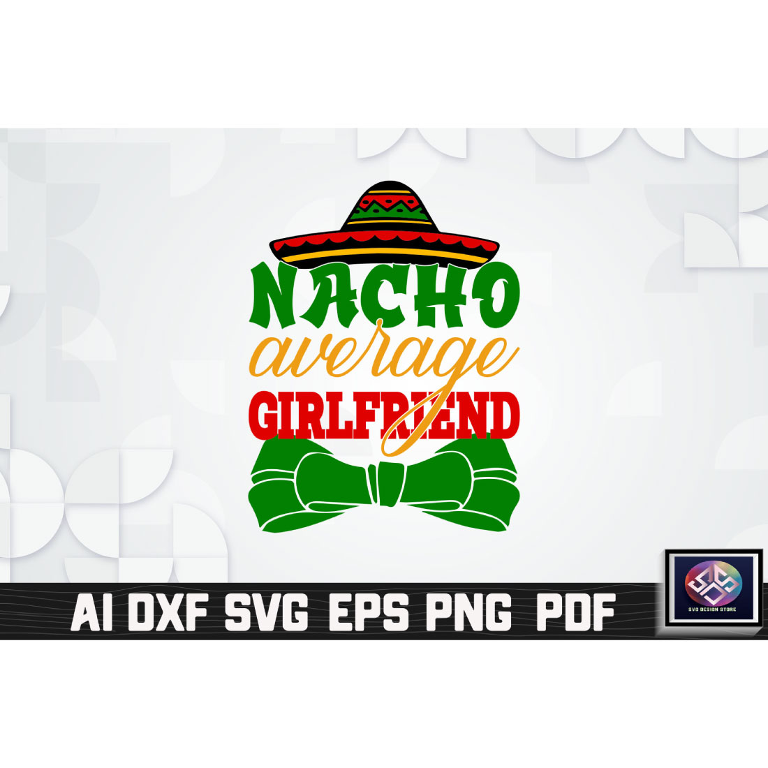 Mexican saying that says nacho average girlfriend.