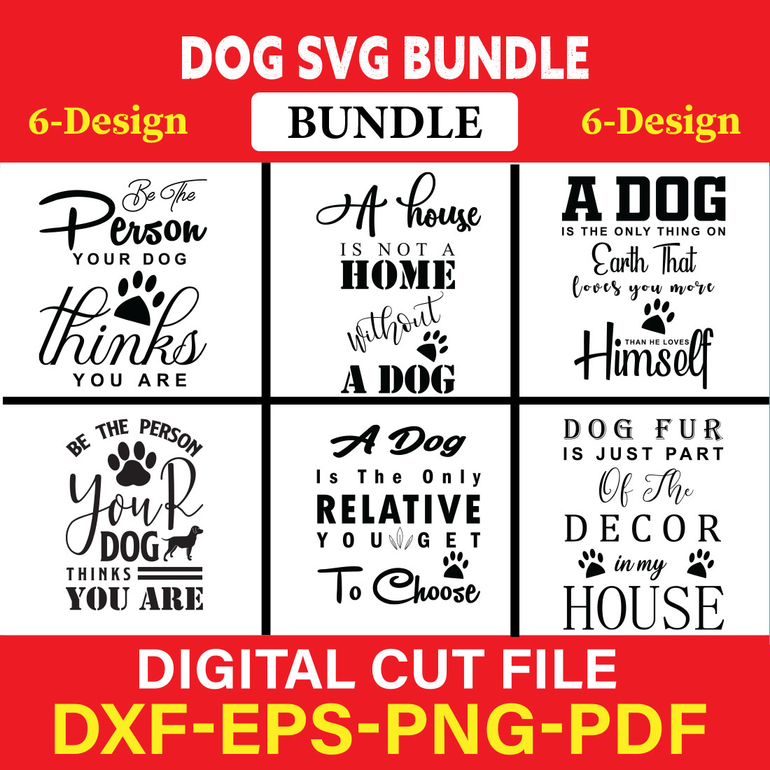 Dog T-shirt Design Bundle Vol-16 cover image.