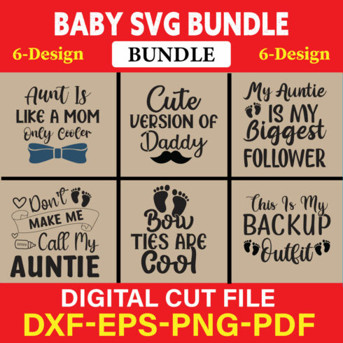 Baby SVG Bundle - Baby Girl Bundle Vol-01 cover image.