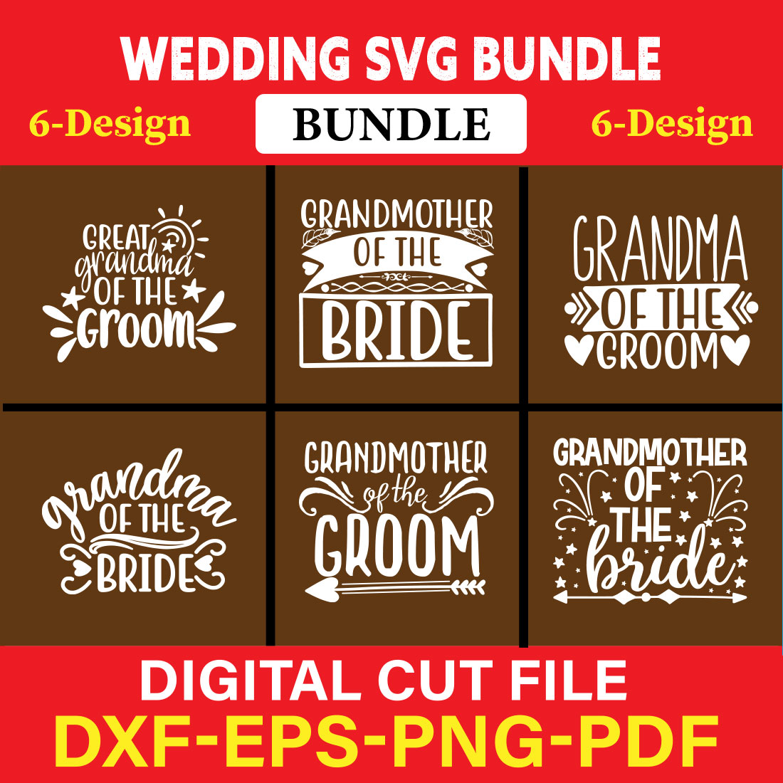 Wedding T-shirt Design Bundle Vol-17 cover image.