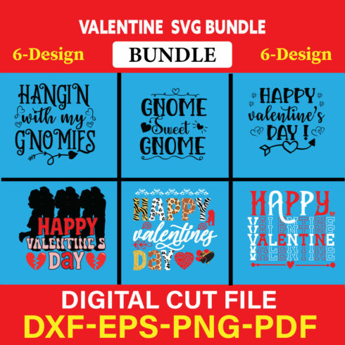 Valentine T-shirt Design Bundle Vol-11 cover image.