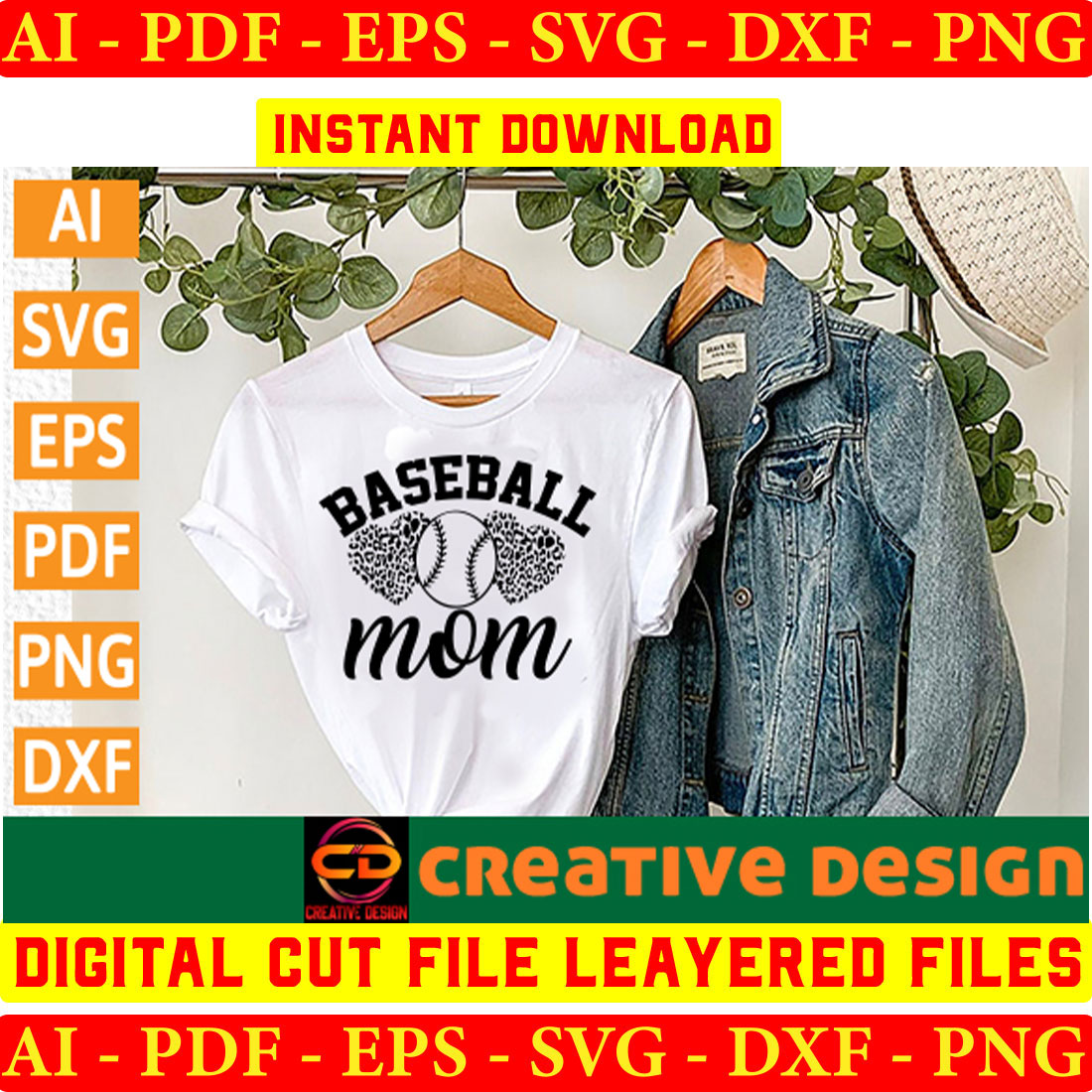 6 Baseball Day T-shirt SVG Bundle Vol-02