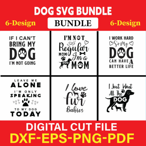 Dog T-shirt Design Bundle Vol-19 cover image.