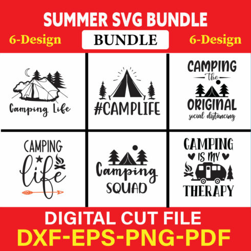 Summer T-shirt Design Bundle Vol-7 cover image.