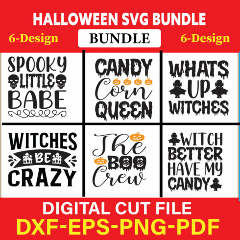 Halloween Svg Bundle, Halloween Bundle, Witch svg, Ghost svg, Pumpkin svg, Halloween Vector, Cricut, Funny Mom Svg Vol-08 cover image.