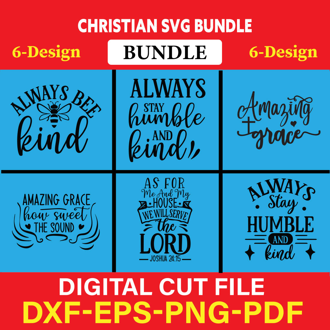 Christian T-shirt Design Bundle Vol-3 cover image.