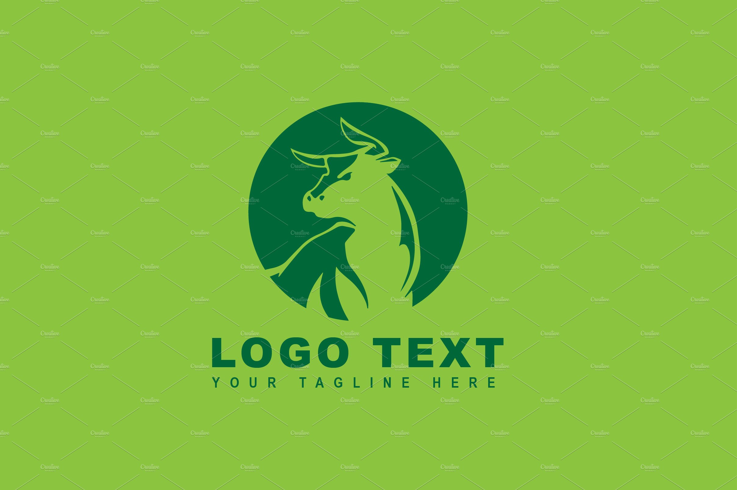 01 bull logo green 01 477