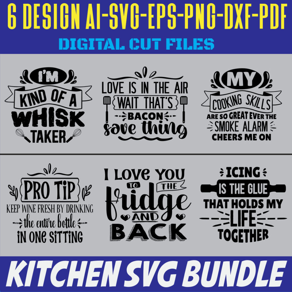 Kitchen SVG Bundle - MasterBundles