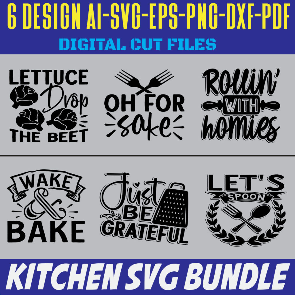 Kitchen SVG Bundle - MasterBundles