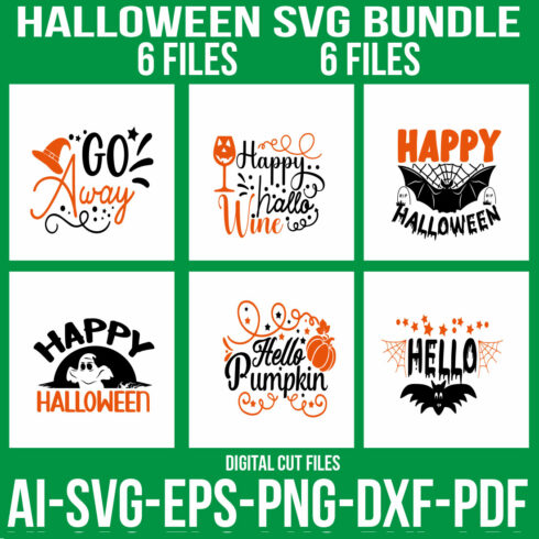 Halloween Doormat SVG Bundle cover image.