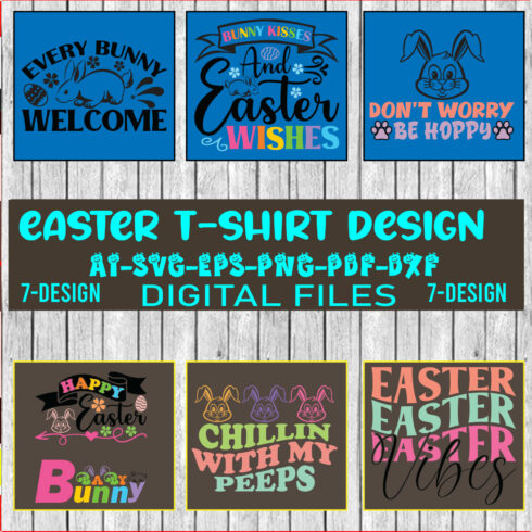 Easter T-shirt Design Vol-01 cover image.