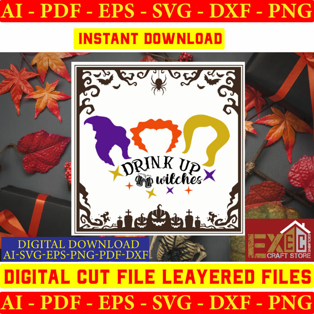 Hocus Pocus SVG Bundle, Funny Halloween SVG, Sanderson Sisters Cut ...