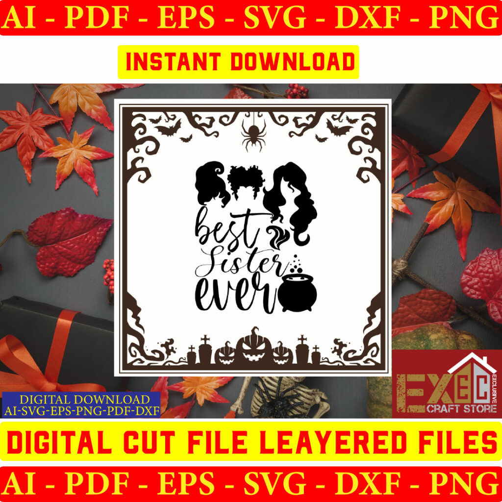 Hocus Pocus SVG Bundle, Sanderson Sisters Svg, Hocus Pocus Clipart ...