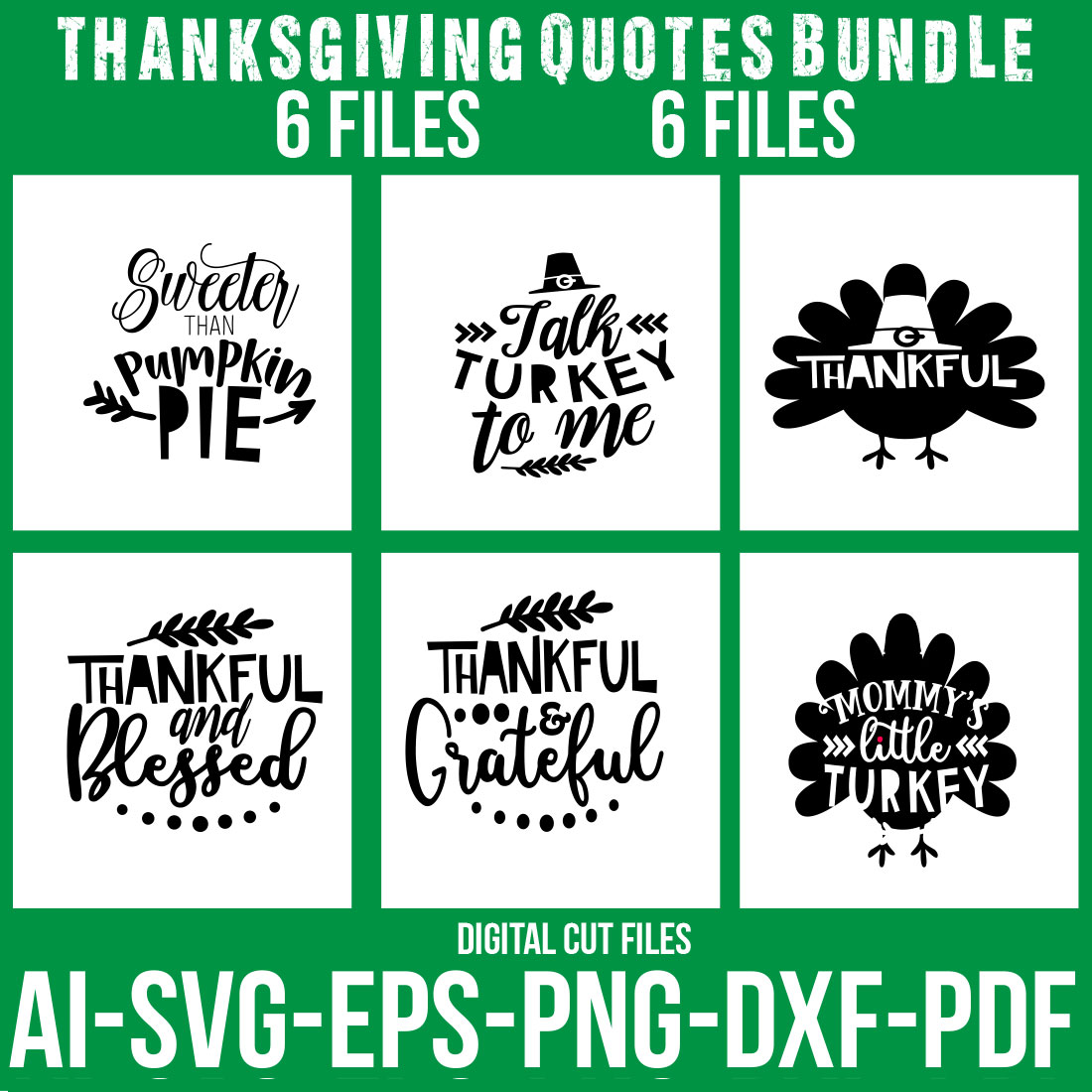 Thanksgiving Quotes Bundle cover image.