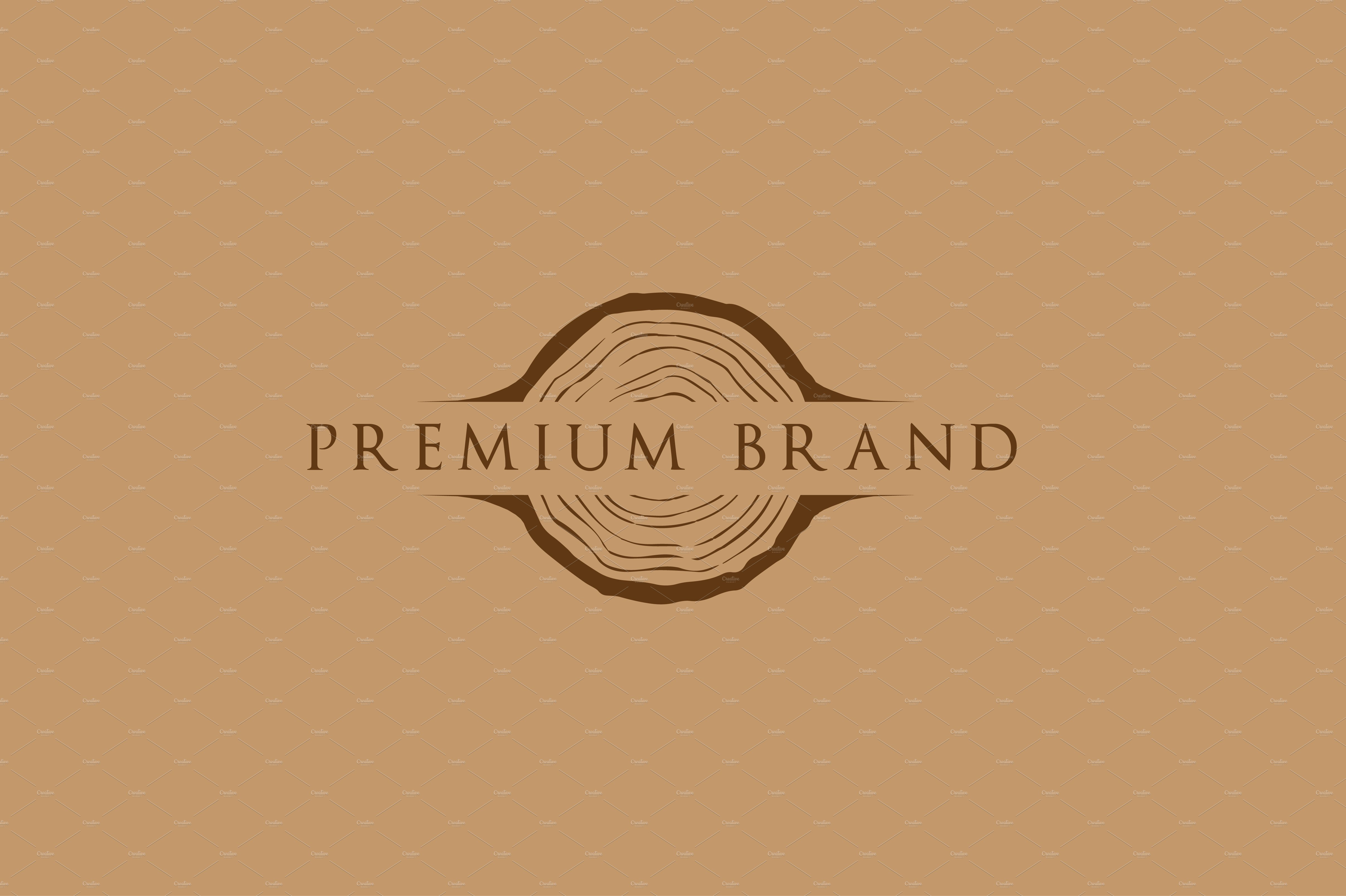 Premium Rustic Logo & Mock-Up preview image.