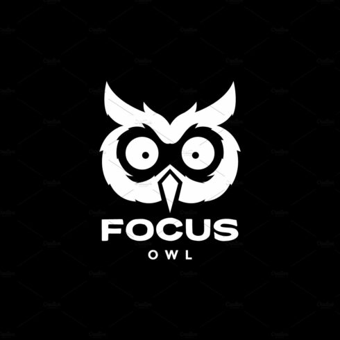 head owl white focus hunter logo cover image.