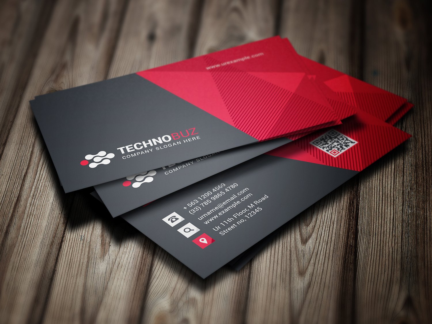 Corporate Business Card cover image.