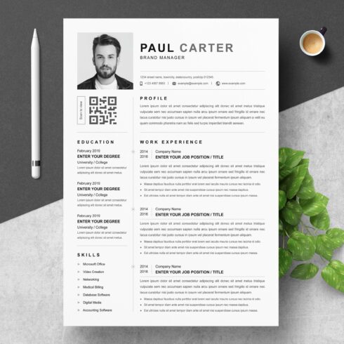 Resume Template | Download for Word cover image.