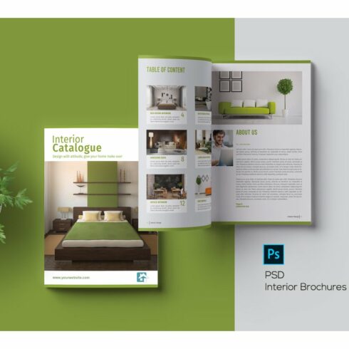 PSD - Interior Brochures / Catalogs cover image.