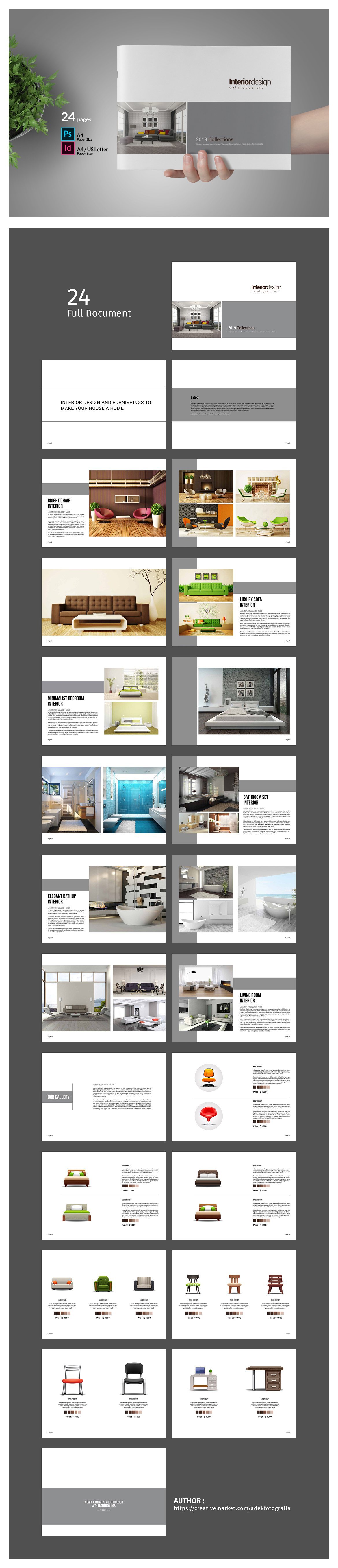Simple Interior Brochure cover image.