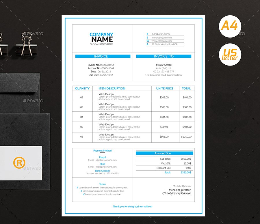 Simple Invoices preview image.