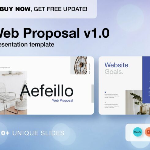 Aefeillo / Web Proposal Template cover image.