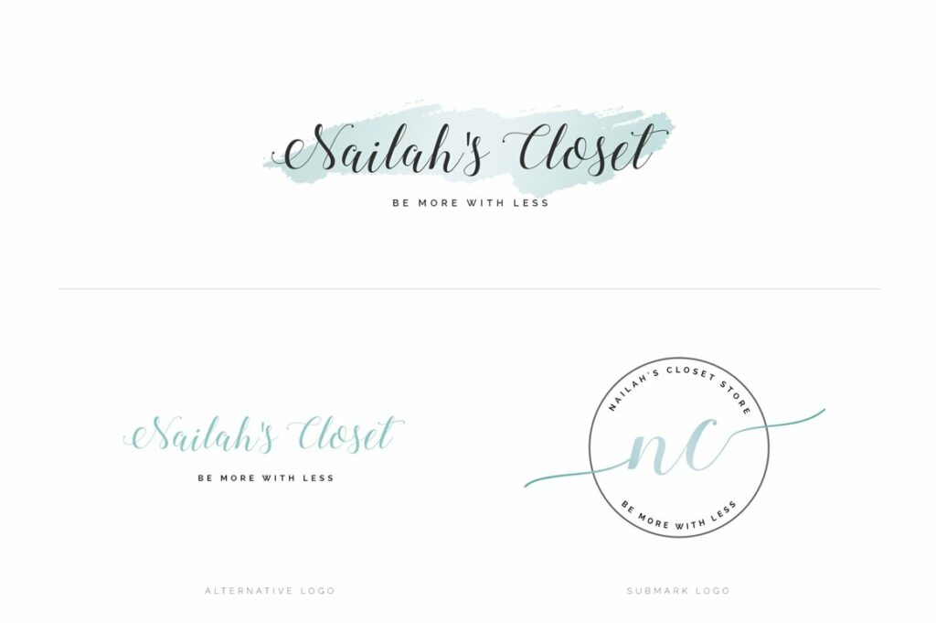 Feminine Premade Logo Gigabundle – MasterBundles