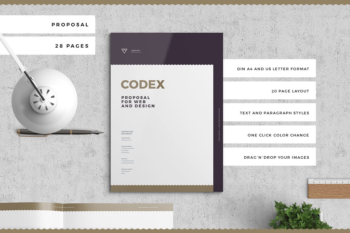 Codex Proposal Pitch Pack preview image.