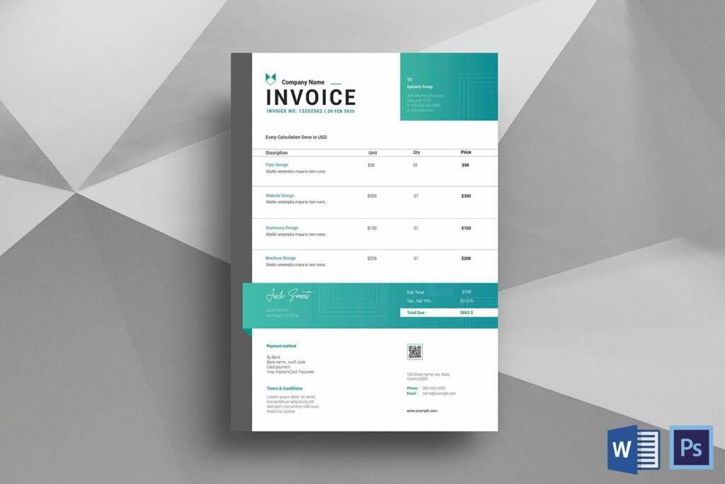 Invoice Template Bundle – MasterBundles