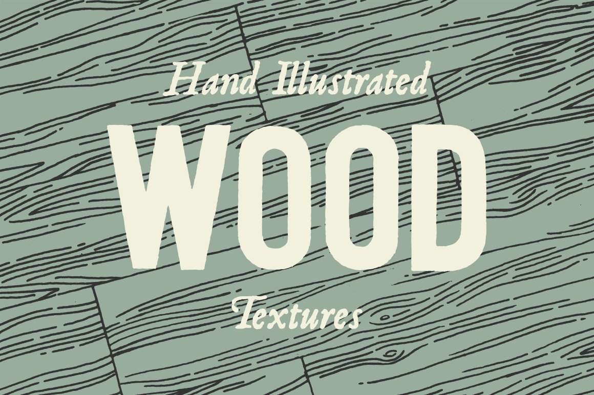 3 Wood Line Patterns - By hand cover image.