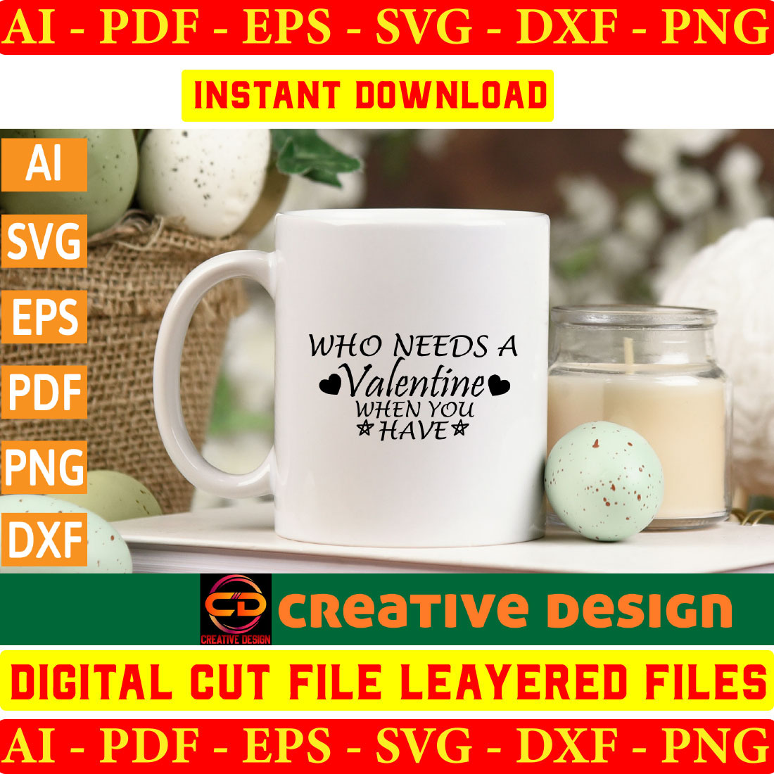 Anti Valentine SVG Bundle, Valentine's Day Shirts svg, Funny Valentine svg, Valentine Gift, Single svg, Cut File Cricut preview image.