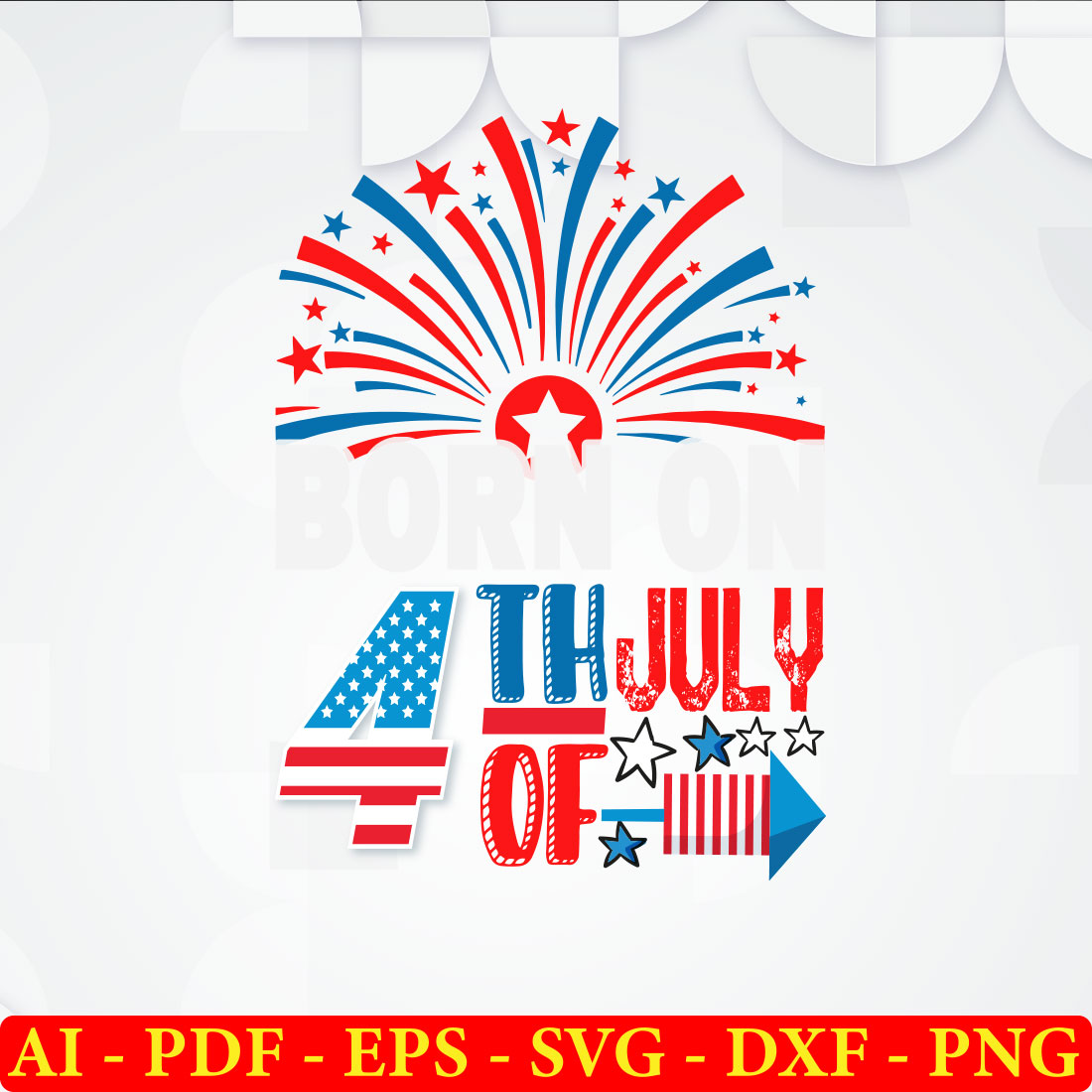 6 4th july T-shirt SVG Bundle Vol-21 preview image.